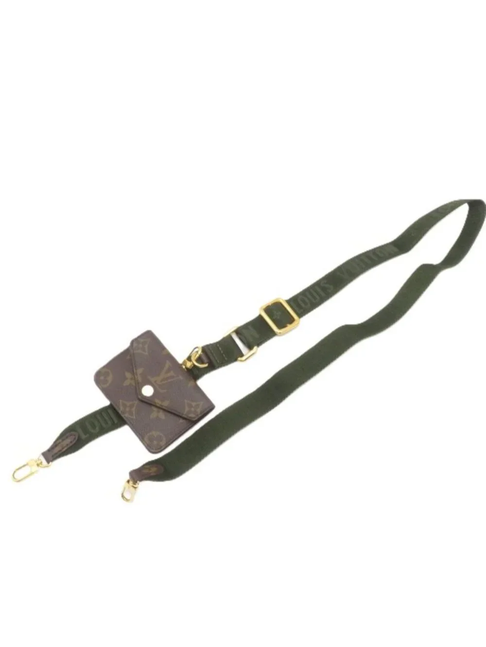 Louis Vuitton Multi Pochette Felicie Monogram Khaki Shoulder Bag Canvas